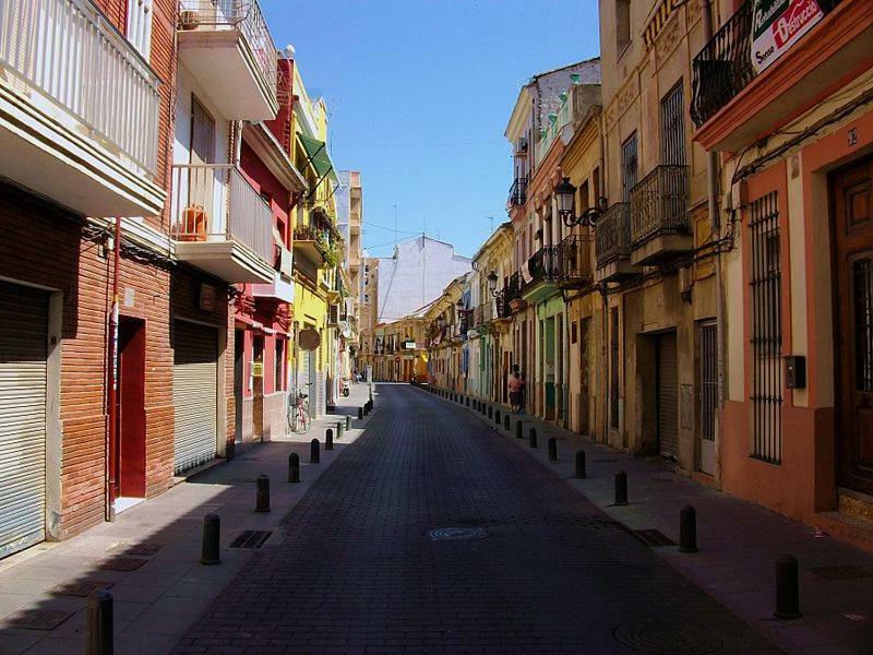 Moderno Apartamento En La Playa Del Cabanyal Apartman Valencia Kültér fotó